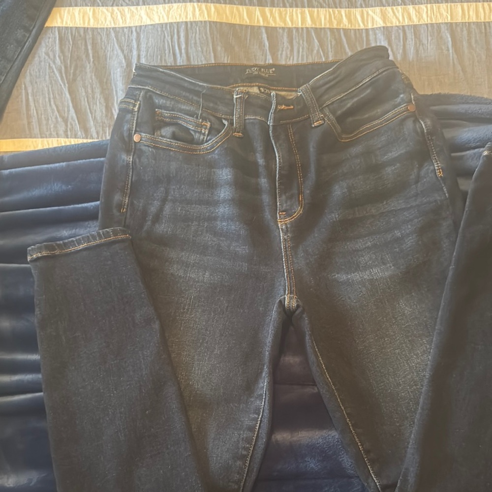 JUDY BLUE Skinny Jeans - dark wash